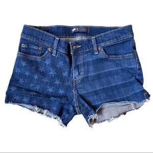Levi Strauss Denim Star Jean Shorts